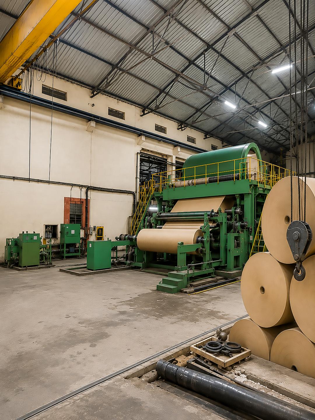 Eco-friendly manufacturing facility water filtration.