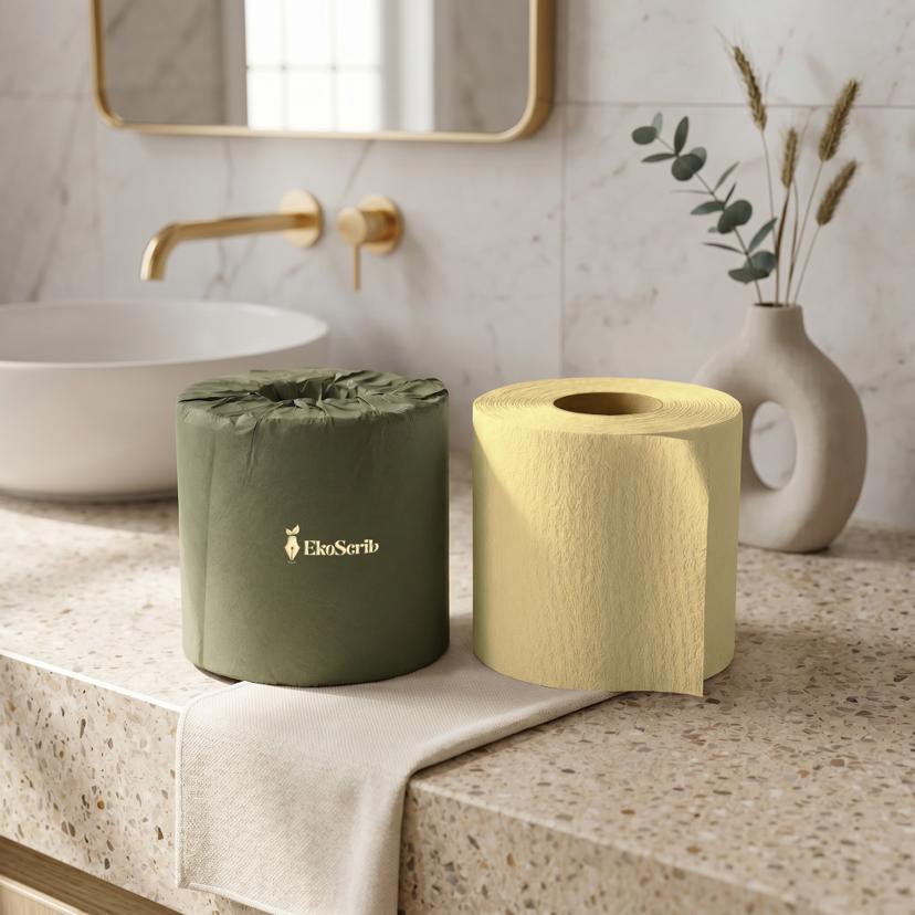 Bamboo toilet rolls