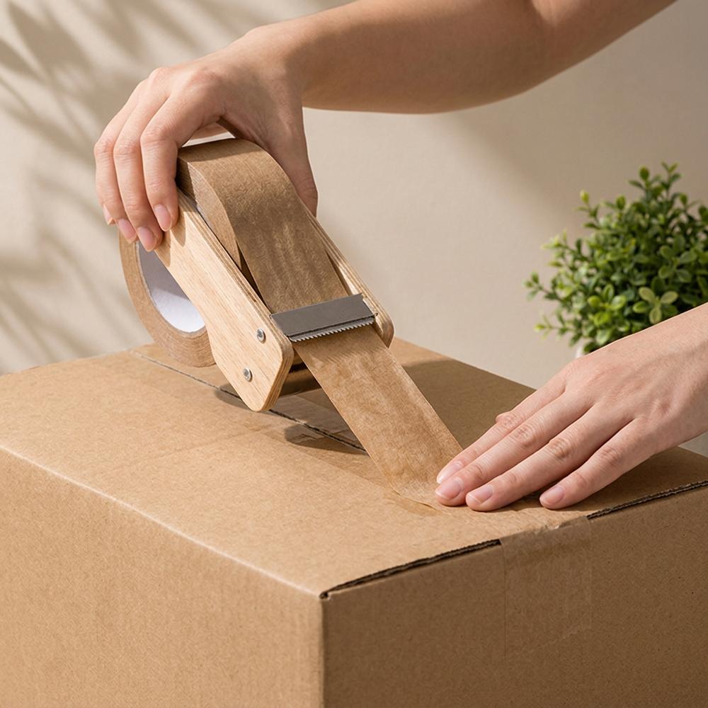 EkoScrib biodegradable kraft tape rolls