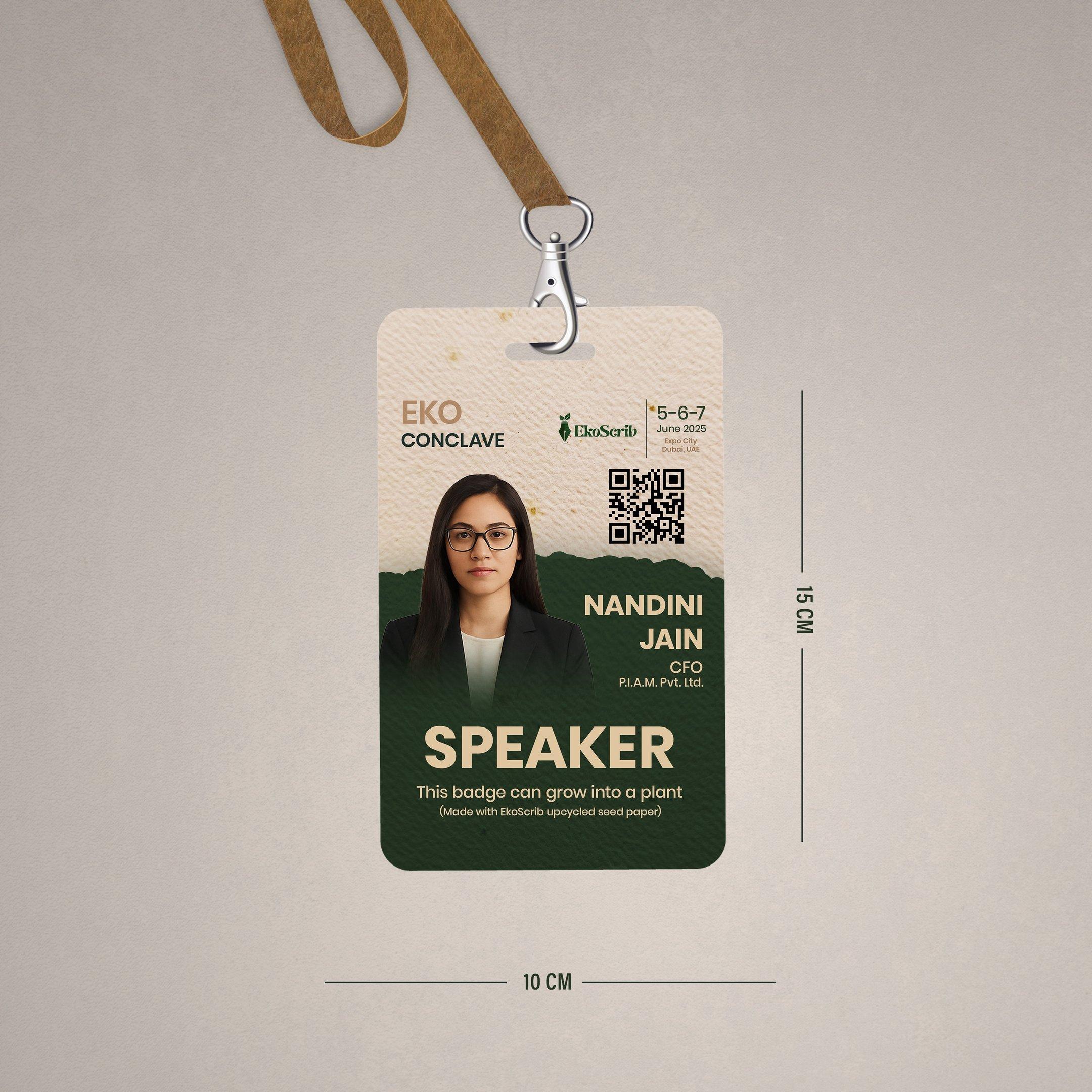 Seed paper conference tags