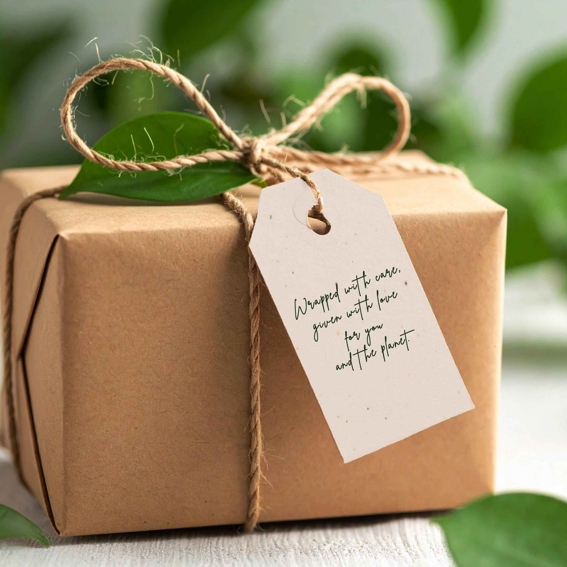 Seed paper price tags
