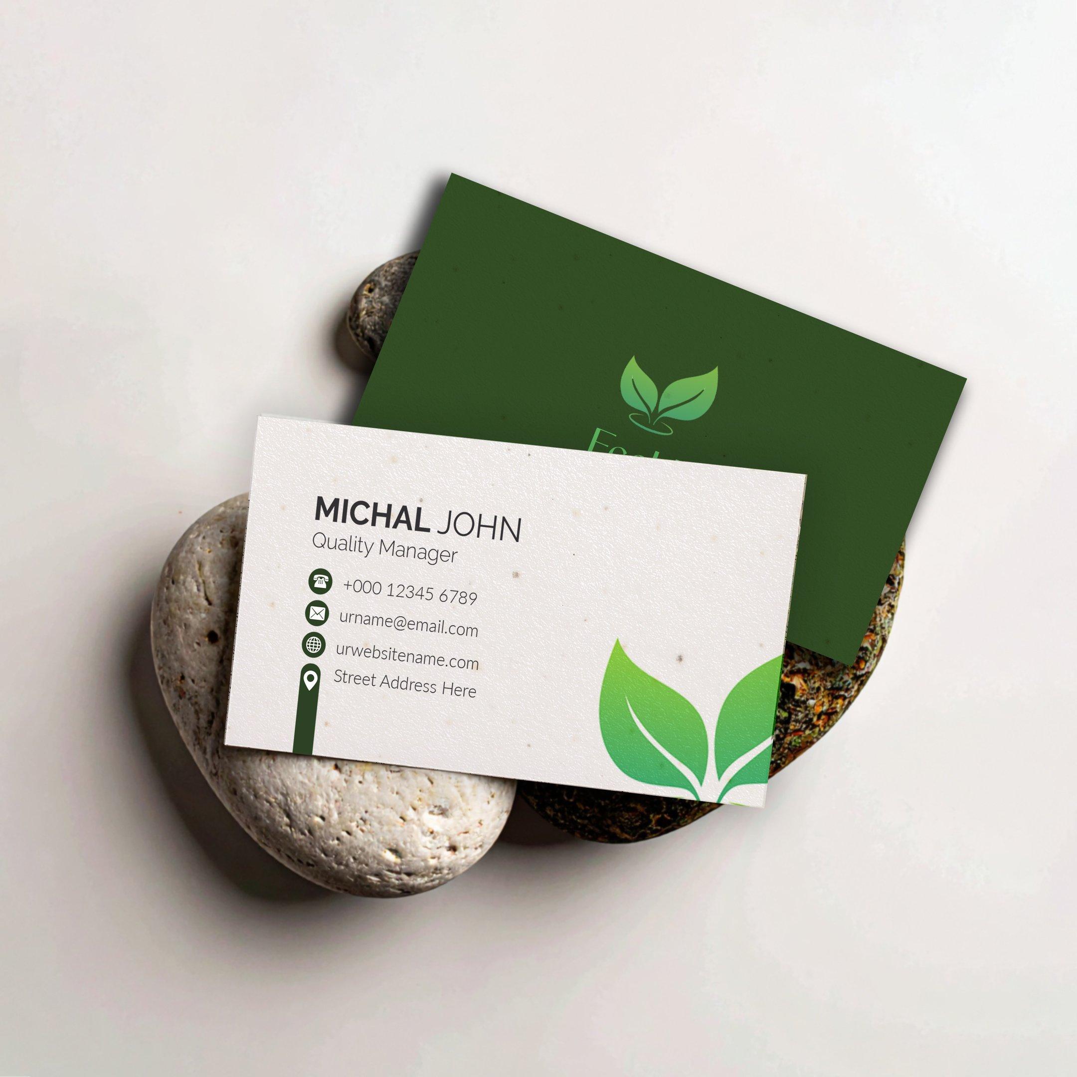 Seed Paper Visiting Cards