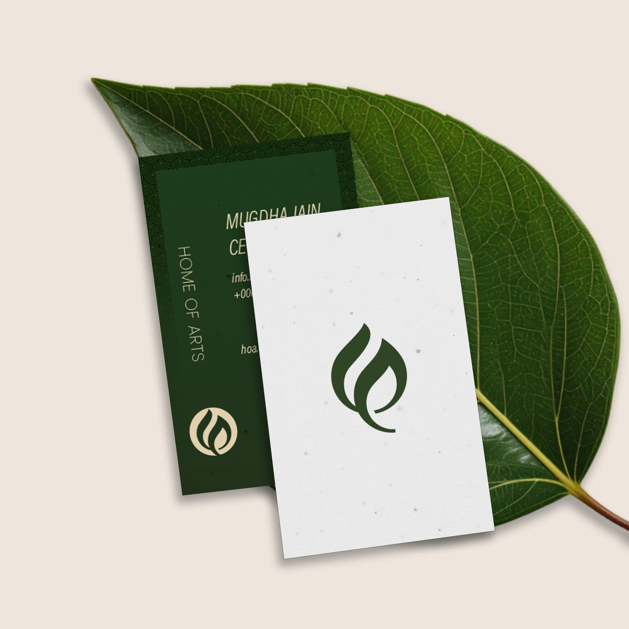 Seed Paper Visiting Cards